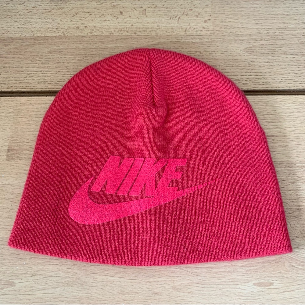 Nike kids pink  beanie